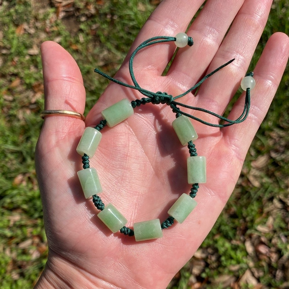 Jade Bead Bracelet